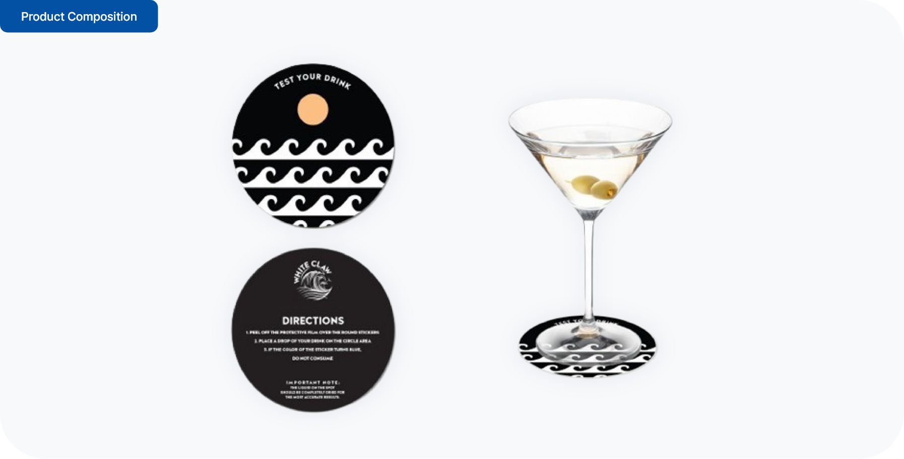 G-Check 컵받침 제품 구성