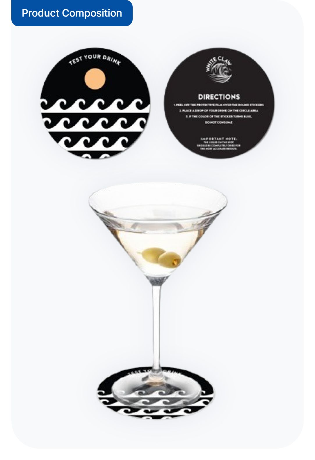 G-Check 컵받침 제품 구성